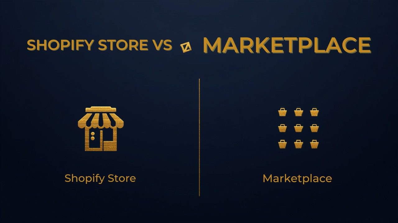 Shopify store vs marketplace
