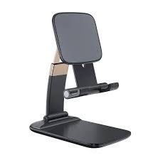 Desk Mobile Phone Holder Stand Adjustable Metal Desktop Tablet Stand Universal Table Phone Holder for iPhone Samsung iPad Xiaomi Huawei