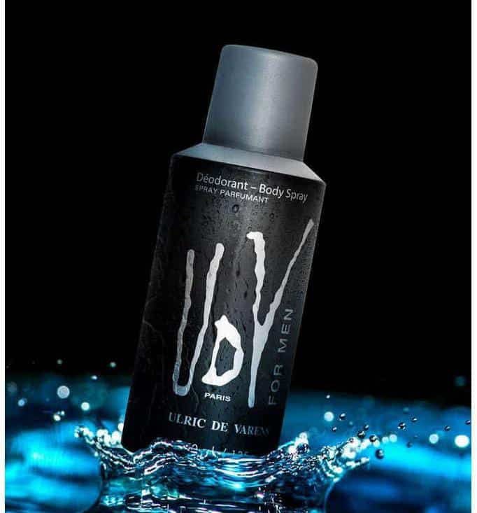 UDV Body Spray for Men 200ml – Ulric De Varens Long Lasting Deodorant Spray | Fresh Masculine Fragrance Body Spray for Men