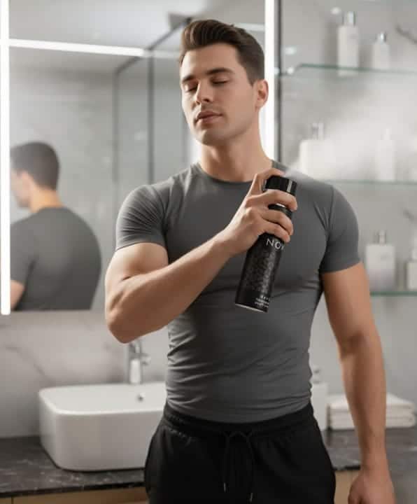 Now Body Spray for Men 200ml – Rave Now Perfumed Spray Long Lasting Fresh Fragrance Deodorant for Daily Use & All Day Confidence