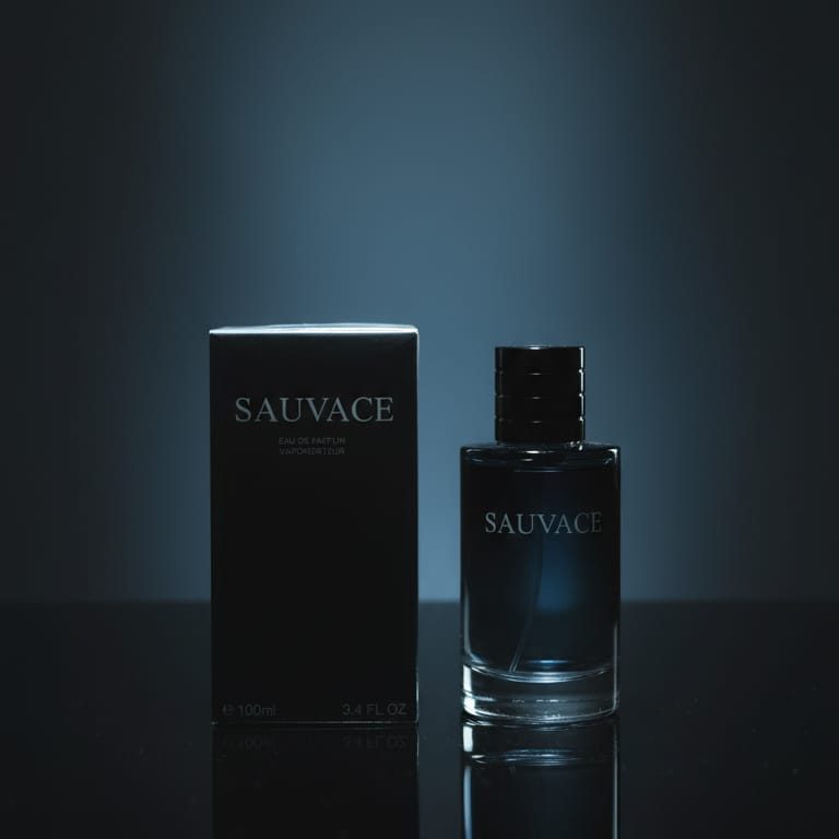 Sauvace Eau De Parfum 100ml for Men – Long Lasting Bold Masculine Fragrance with Fresh Spicy Woody Notes Premium Luxury Perfume