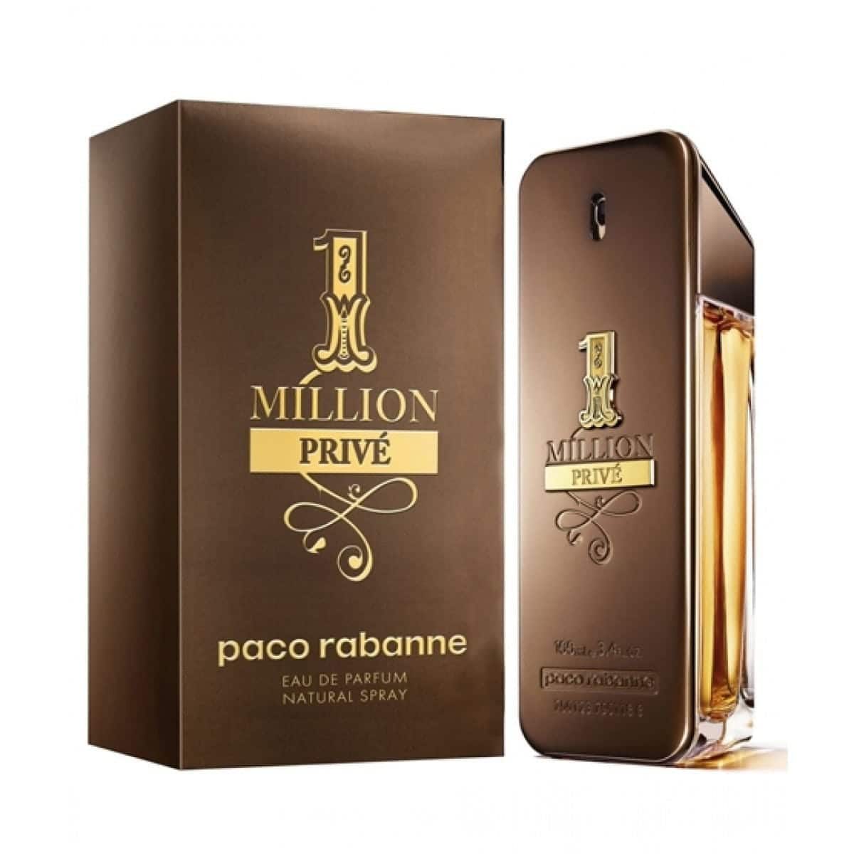 1 Million Prive Perfume 100ml Eau De Parfum by Paco Rabanne for Men – Luxury Long Lasting Designer Men's Fragrance