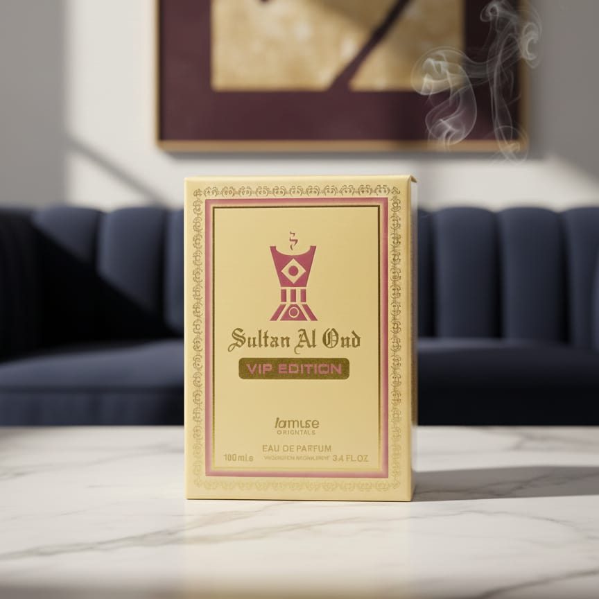 Sultan Al Oud Perfume VIP Edition 100ml – Luxury Long Lasting Arabian Eau De Parfum