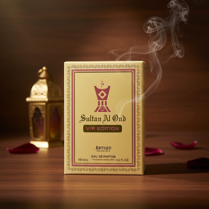 Sultan Al Oud Perfume VIP Edition 100ml – Luxury Long Lasting Arabian Eau De Parfum