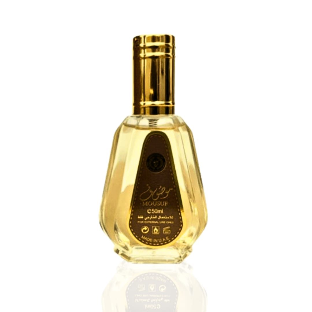 Mousuf Perfume 50ml – Long Lasting Arabian Eau De Parfum Luxury Fragrance