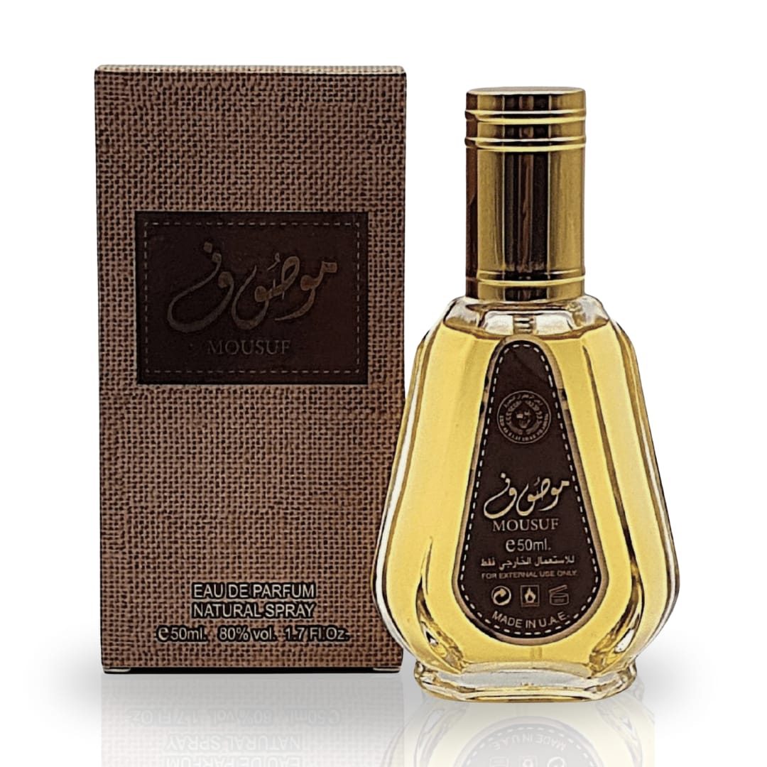 Mousuf Perfume 50ml – Long Lasting Arabian Eau De Parfum Luxury Fragrance