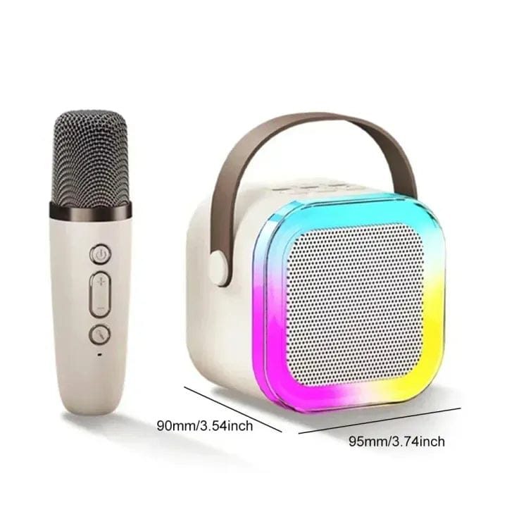 Mini Karaoke Bluetooth Speaker K12 with Wireless Microphone