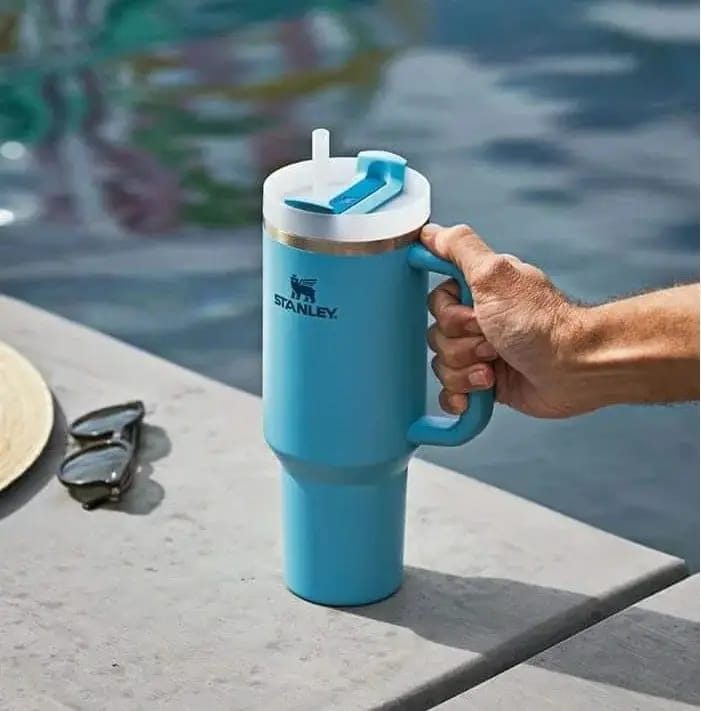Stanley Travel Tumbler Stainless Steel Adventure Quencher Insulated Tumbler with Straw