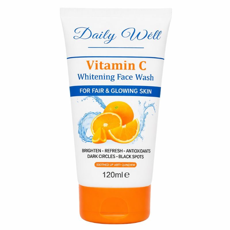 Vitamin C Face Wash – Brightening & Deep Cleansing Face Wash for Glowing Skin 120ml