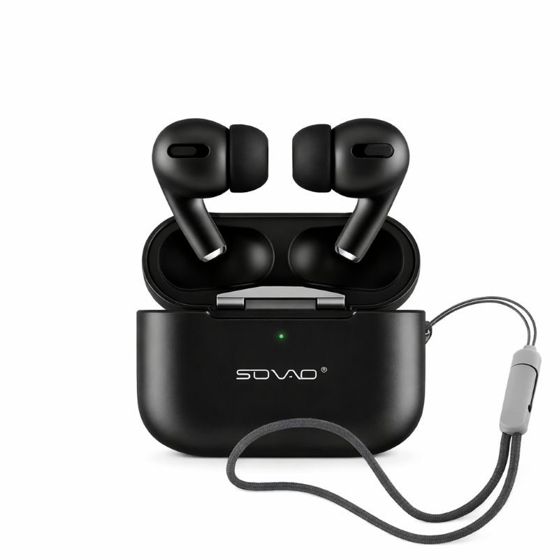 Wireless Earbuds SOVO Buzzer Pro SBT 900 Bluetooth Earbuds with Charging Case – 1 Year Warranty